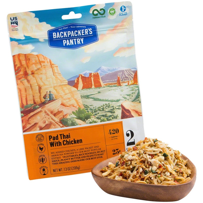 NEW Backpacker’s Pantry Pad Thai with Chicken: 2 Servings