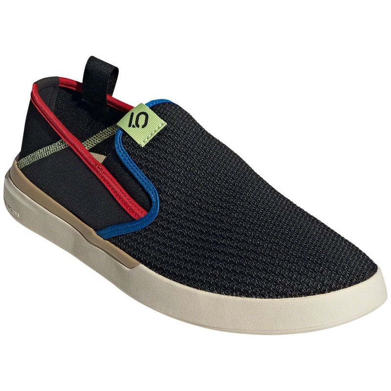 NEW Five Ten Sleuth Slip-On Flat Shoe – Men’s Core Black/Carbon/Red 7
