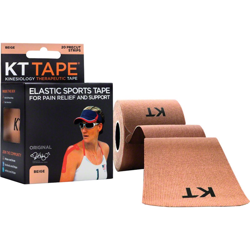NEW KT Tape Kinesiology Therapeutic Body Tape: Roll of 20 Strips Beige