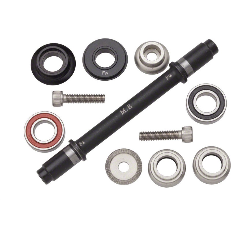 NEW Surly Ultra New Hub Axle Kit for 120mm Rear Fix/Free Black