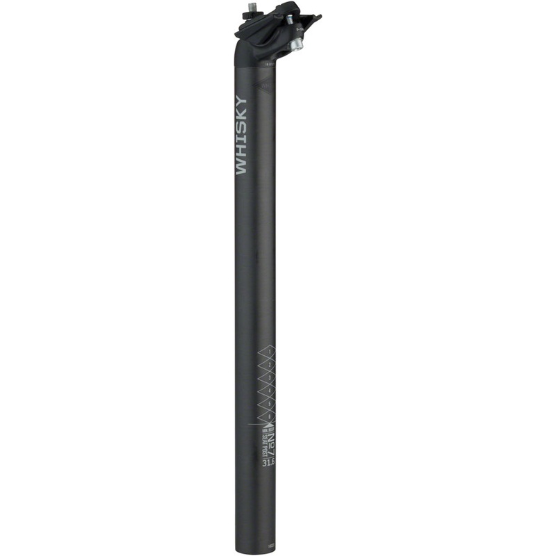 NEW WHISKY No.7 Carbon Seatpost – 31.6 x 400mm 18mm Offset Matte Carbon