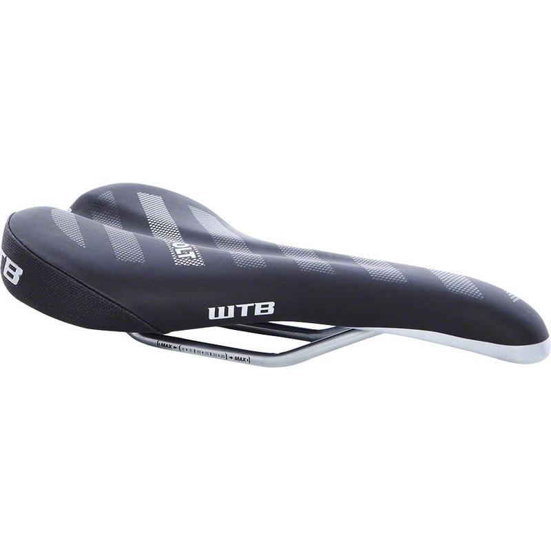 NEW WTB Volt Comp 142 Black Saddle with Steel Rails