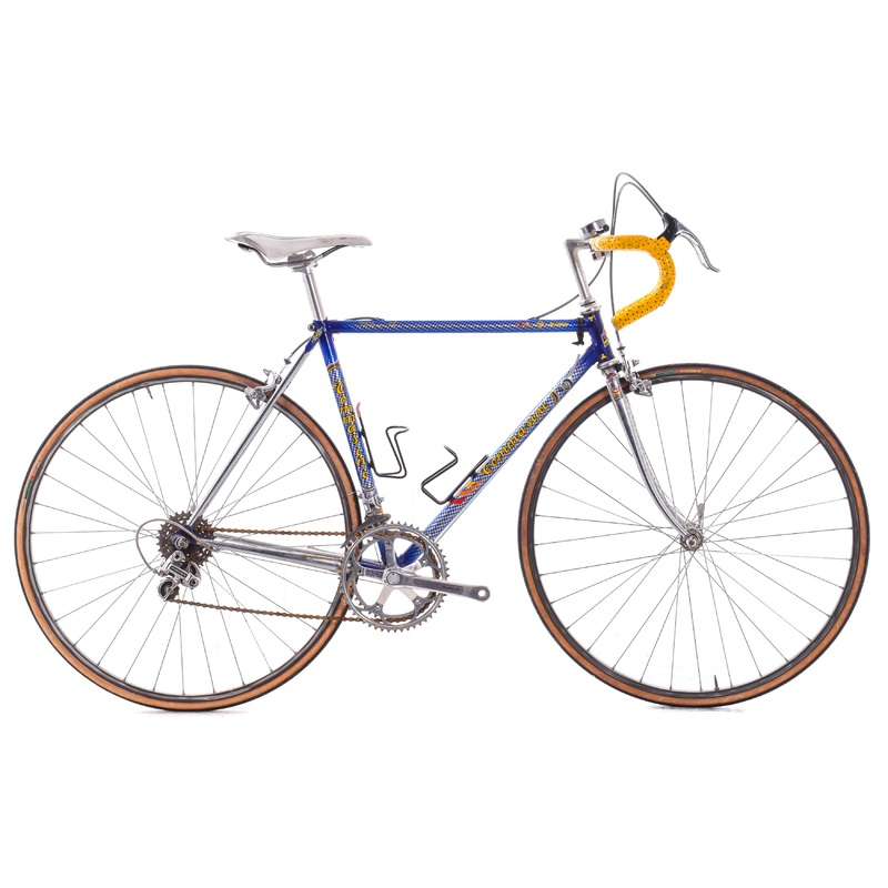 USED AS IS Vintage Tommasini Road Bike 52cm Columbus SLX Steel Dura-Ace 7400 2×6 Speed