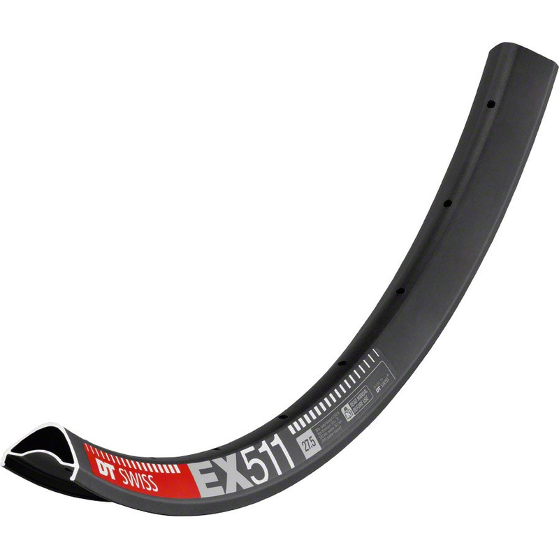 NEW DT Swiss EX 511 Rim – 27.5 Disc Black 28H
