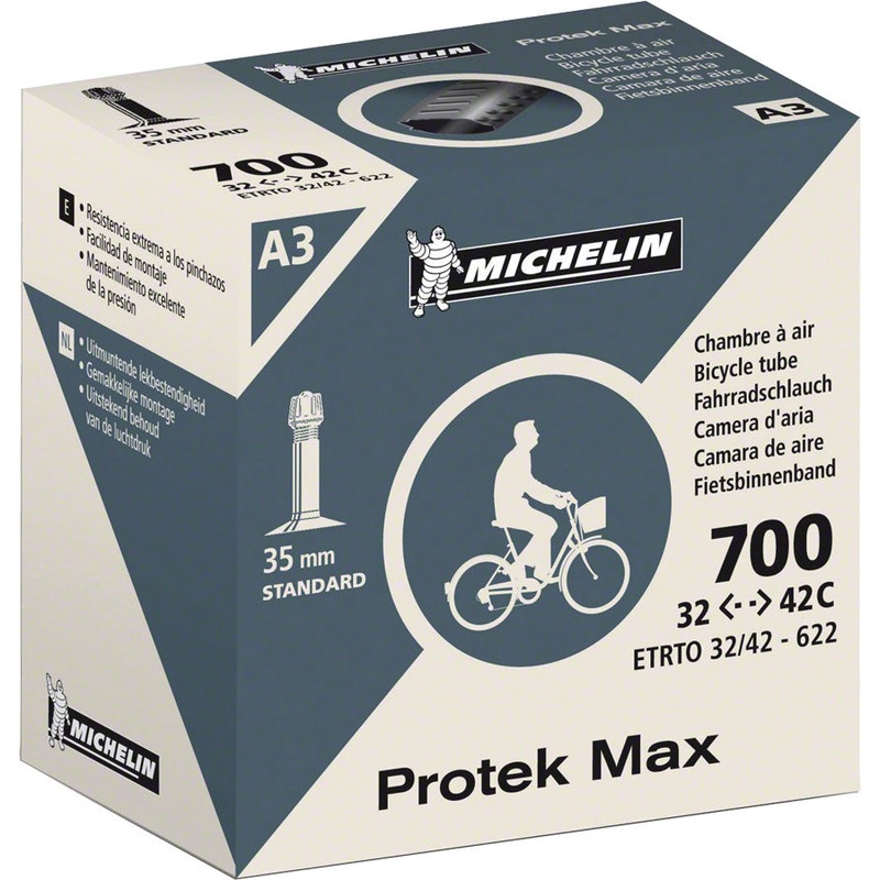 NEW Michelin Protek Max Tube 700×32-42mm, Schrader