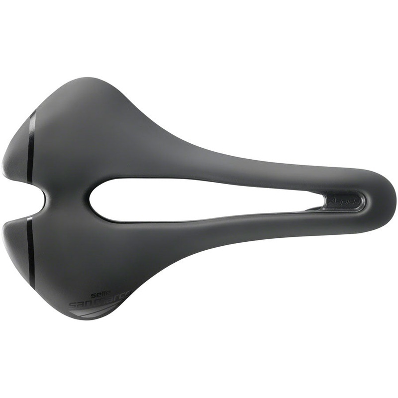 NEW Selle San Marco Aspide Short Open-Fit Saddle – Steel Black Men’s Wide
