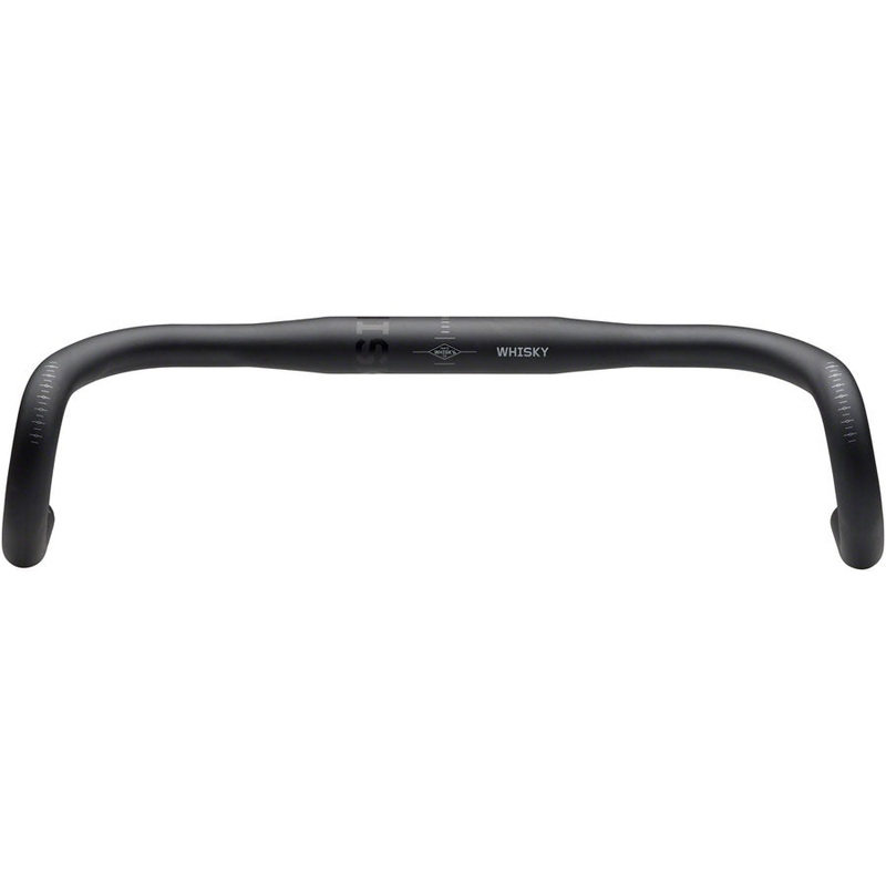 NEW Whisky Parts Co. No.7 12F Alloy Bar Drop Handlebar 42cm, Black