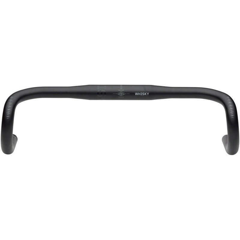 NEW Whisky Parts Co. No.7 6F Alloy Bar Drop Handlebar 38cm, Black