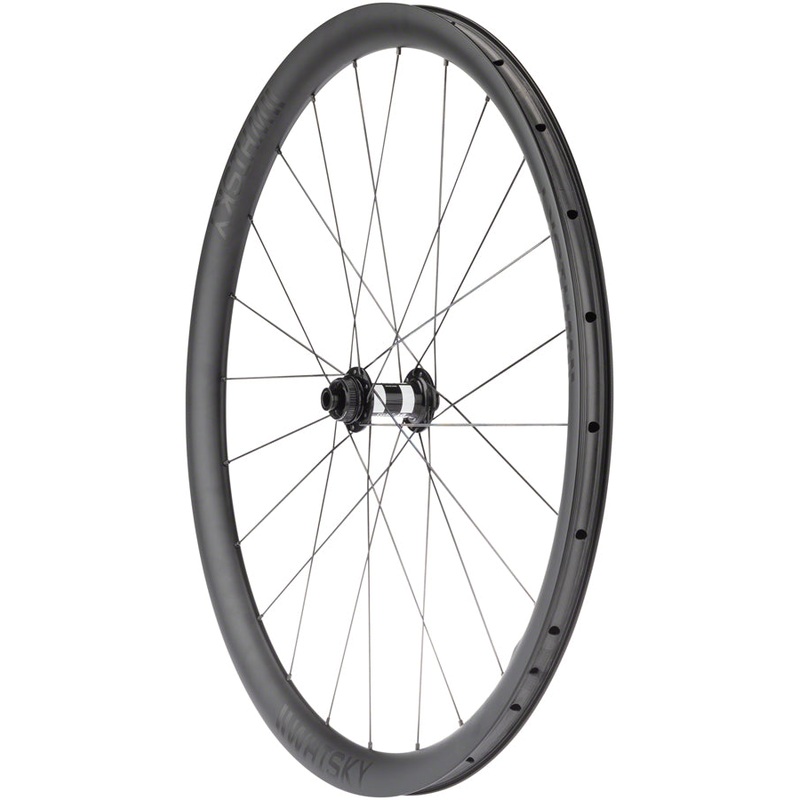 NEW Whisky Parts Co. No.9 GVL Front Wheel WHISKY No.9 GVL Front Wheel – 700, 12 x 100mm, Center-Lock, Carbon