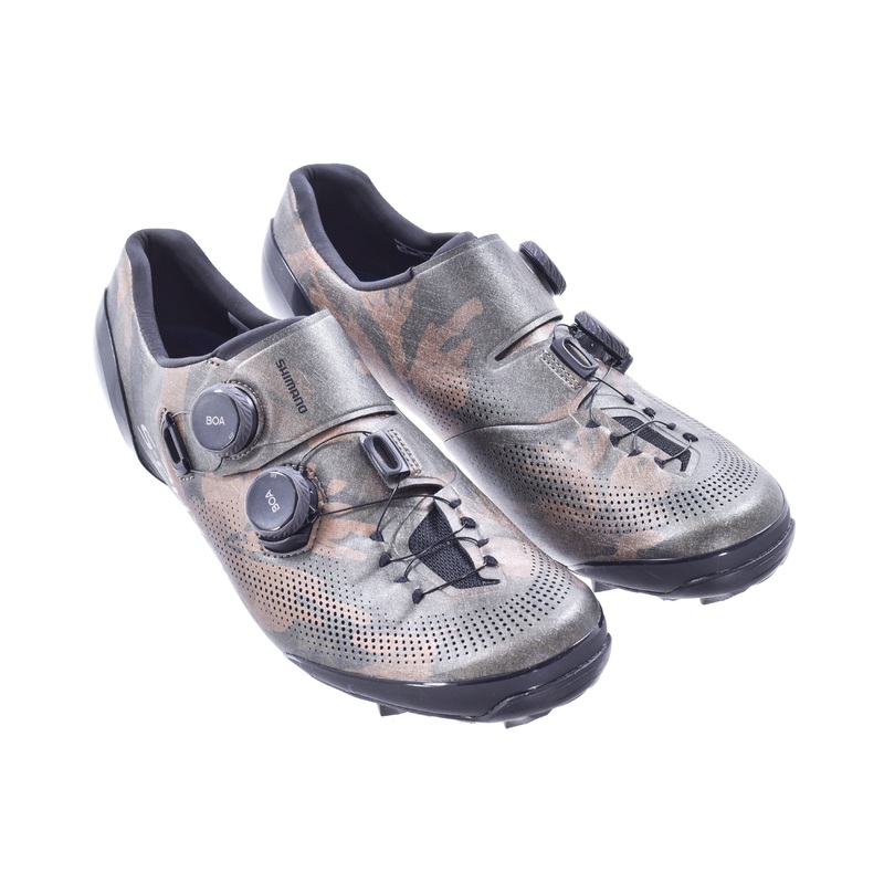 USED Shimano S-Phyre SH-XC903M Mountain Shoe EU 46.5 US 11.5 Camo Dual Boa SPD