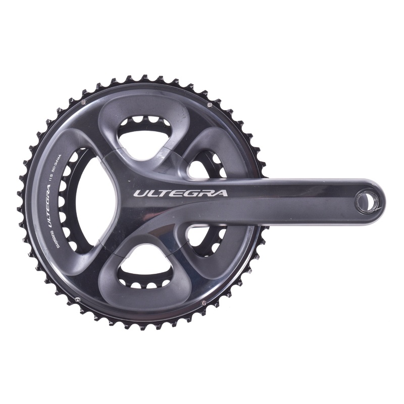 USED Shimano Ultegra FC-6800 50/34T 175mm 11 speed crankset Compact Hollowtech