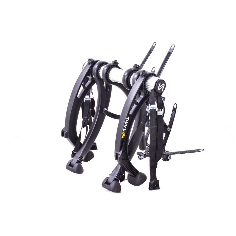 USED Saris Bones 3 EX Trunk Mounted 3-Bike Rack Black