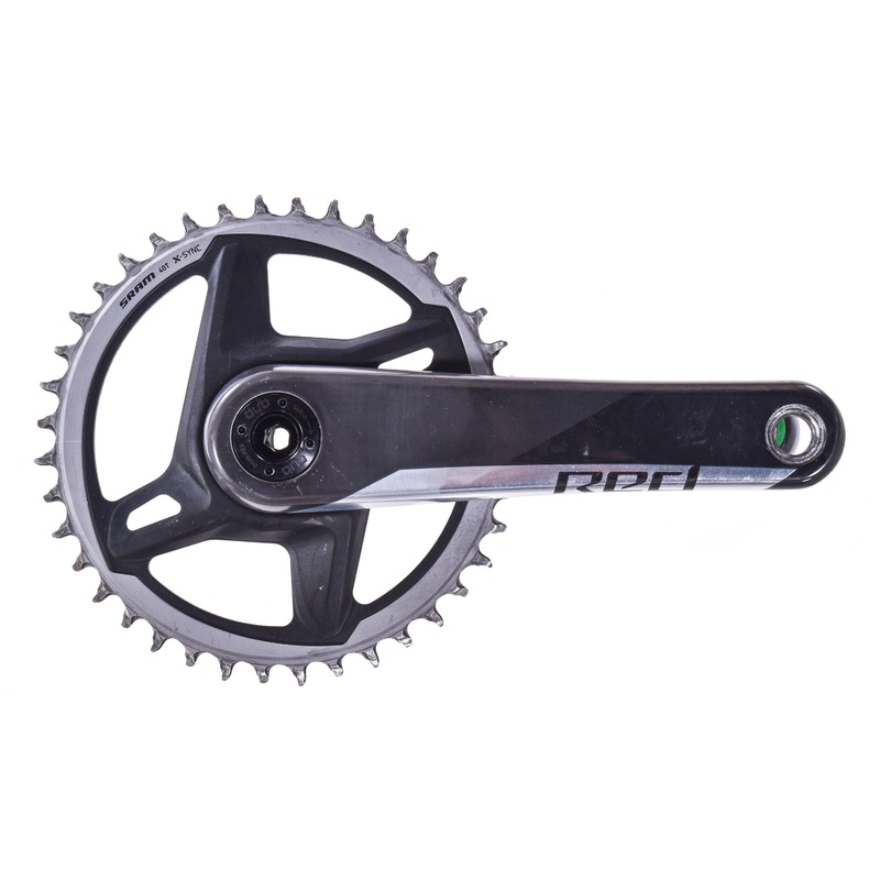 USED SRAM Red eTap AXS D1 DUB SL Carbon 1x Crankset 172.5mm w/ 40T X-Sync Chainring