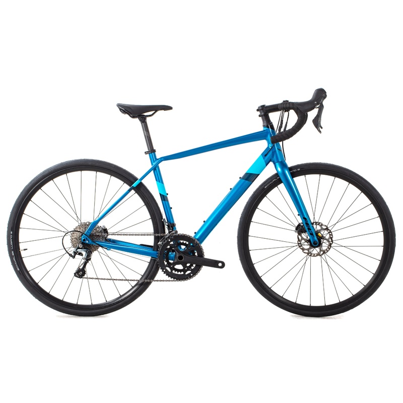 USED 2023 Felt VR 40 Disc Aluminum Road Bike Medium Shimano Tiagra 2×10 speed Blue