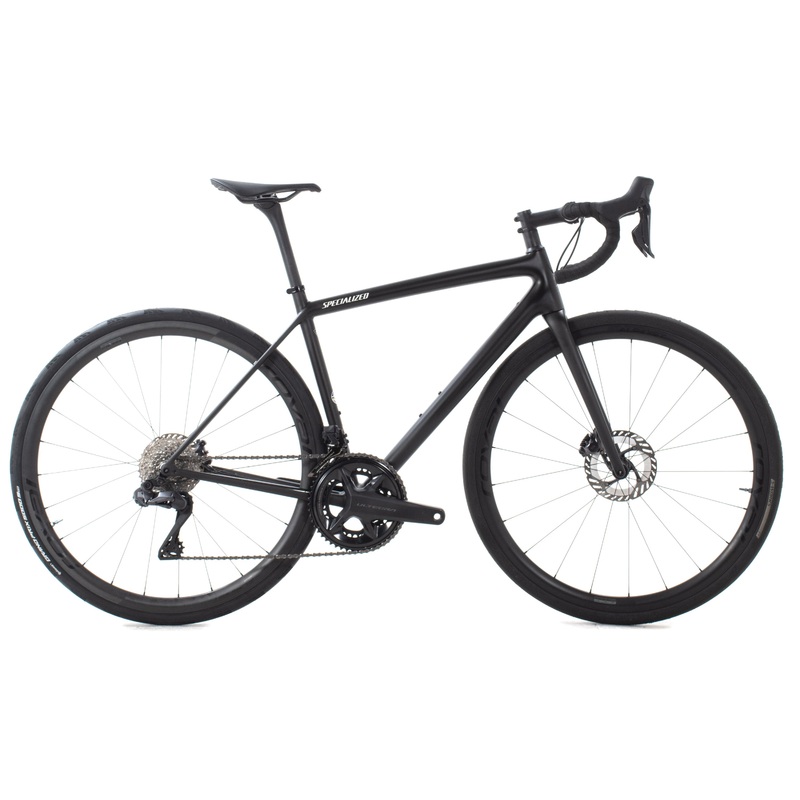 USED 2023 Specialized Aethos Pro 54cm – Shimano Ultegra Di2 2×12 speed Road Bike Carbon Wheels
