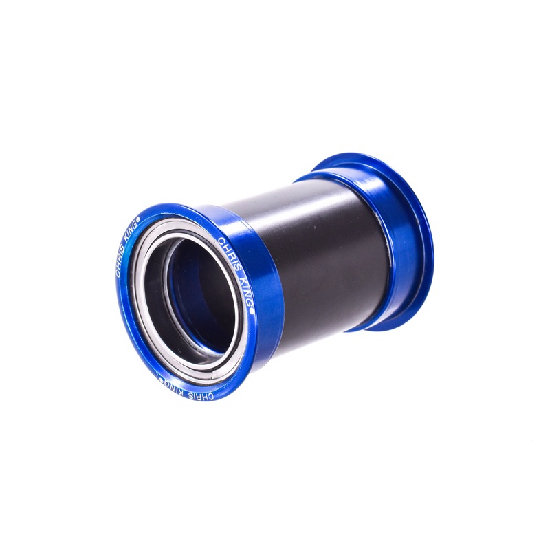 USED Chris King Press Fit 30 PF30 Bottom Bracket Navy Blue