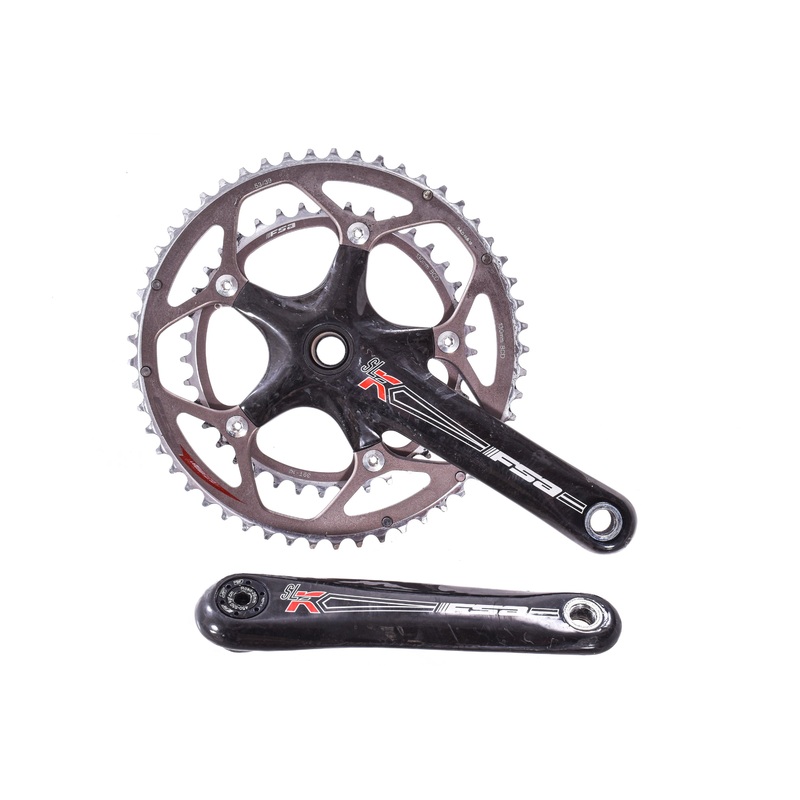 USED FSA SL-K Carbon Crankset 172.5mm 53/39T MegaExo 2×10