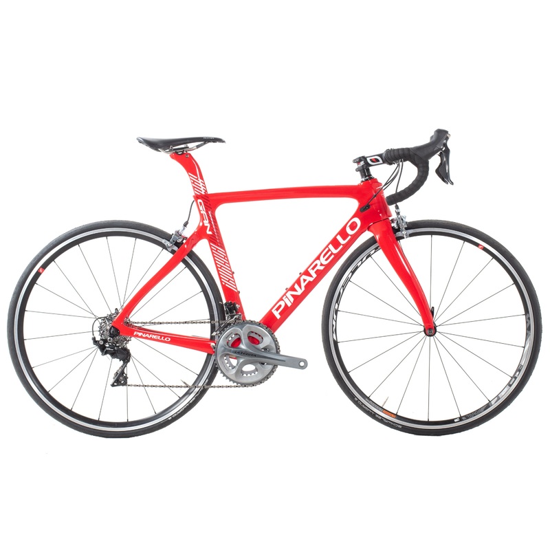 USED Pinarello Gan Carbon Road Bike 51.5cm 2×11 Speed Shimano Ultegra/105 Red
