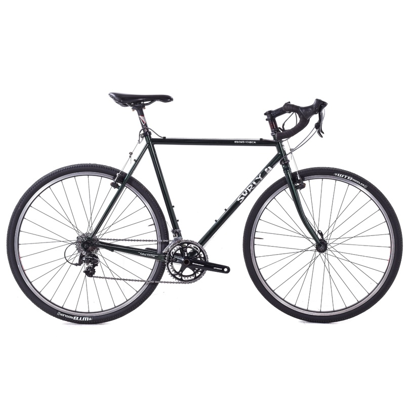 USED Surly Cross Check Steel Cyclocross Bike 56cm Shimano 105 2×9 speed Green