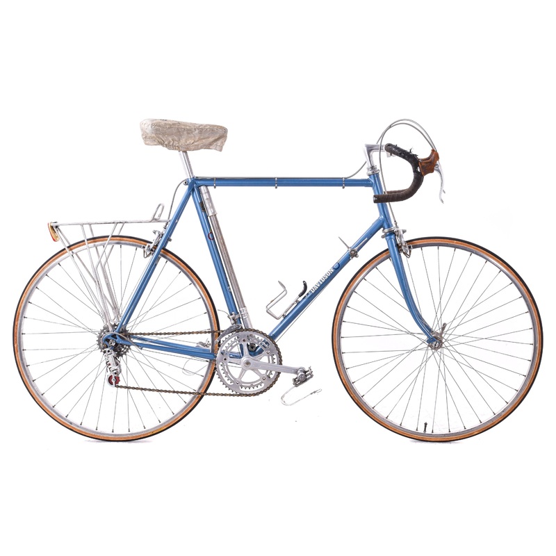 USED Vintage Mid 1970’s Bill Davidson Champion 59cm Lugged Reynolds 501 Steel Road Bike Campagnolo Nuovo Record 2×5 spd AS IS